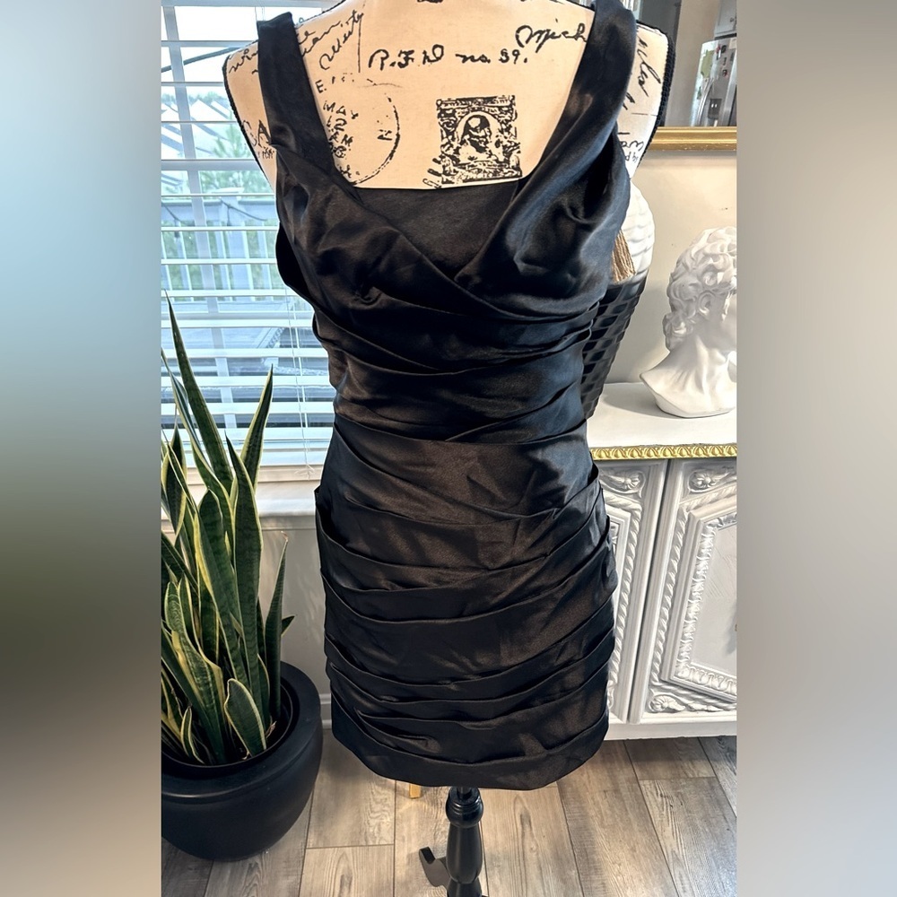 White House Black Market Little Black Dress Elegant Black Sleeveless Dress